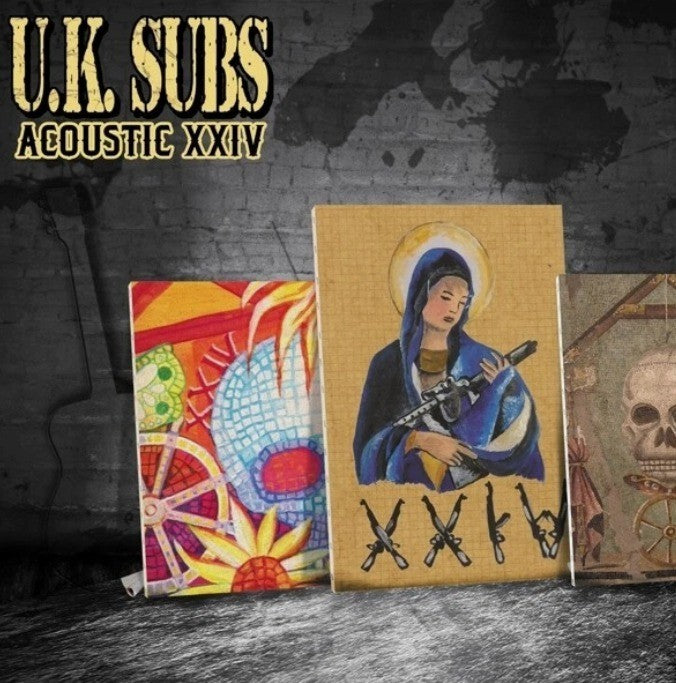 Uk Subs Acoustic XXIV LP Album vinyl record limited purple 2022 punk