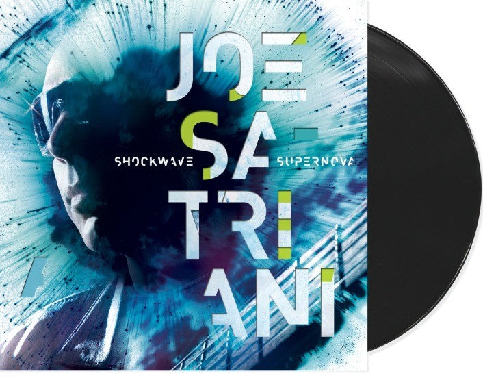 Joe Satriani Shockwave Supernova LP Album vinyl record 2015 on Sony black ed