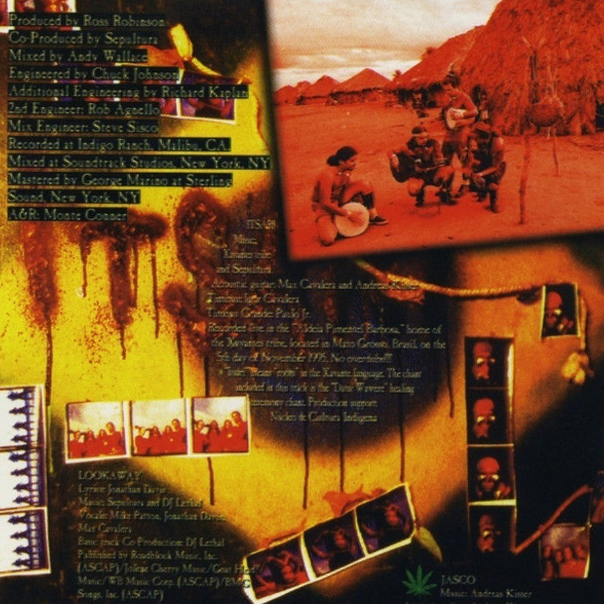 Sepultura – Roots CD Album 1996 Thrash on Roadrunner Records