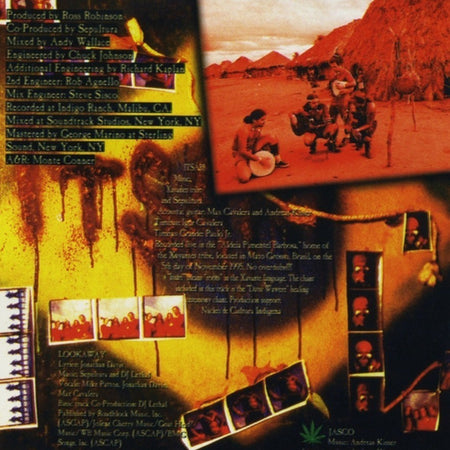 Sepultura – Roots CD Album 1996 Thrash on Roadrunner Records