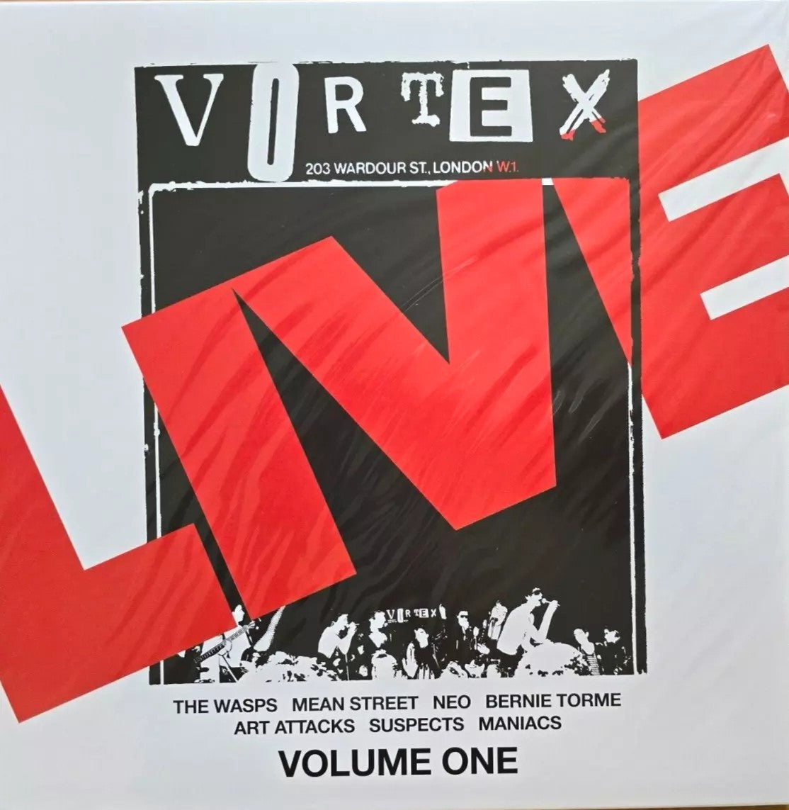 Live At The Vortex - Volume One LP Album vinyl record reissue 2021 Punk V/A