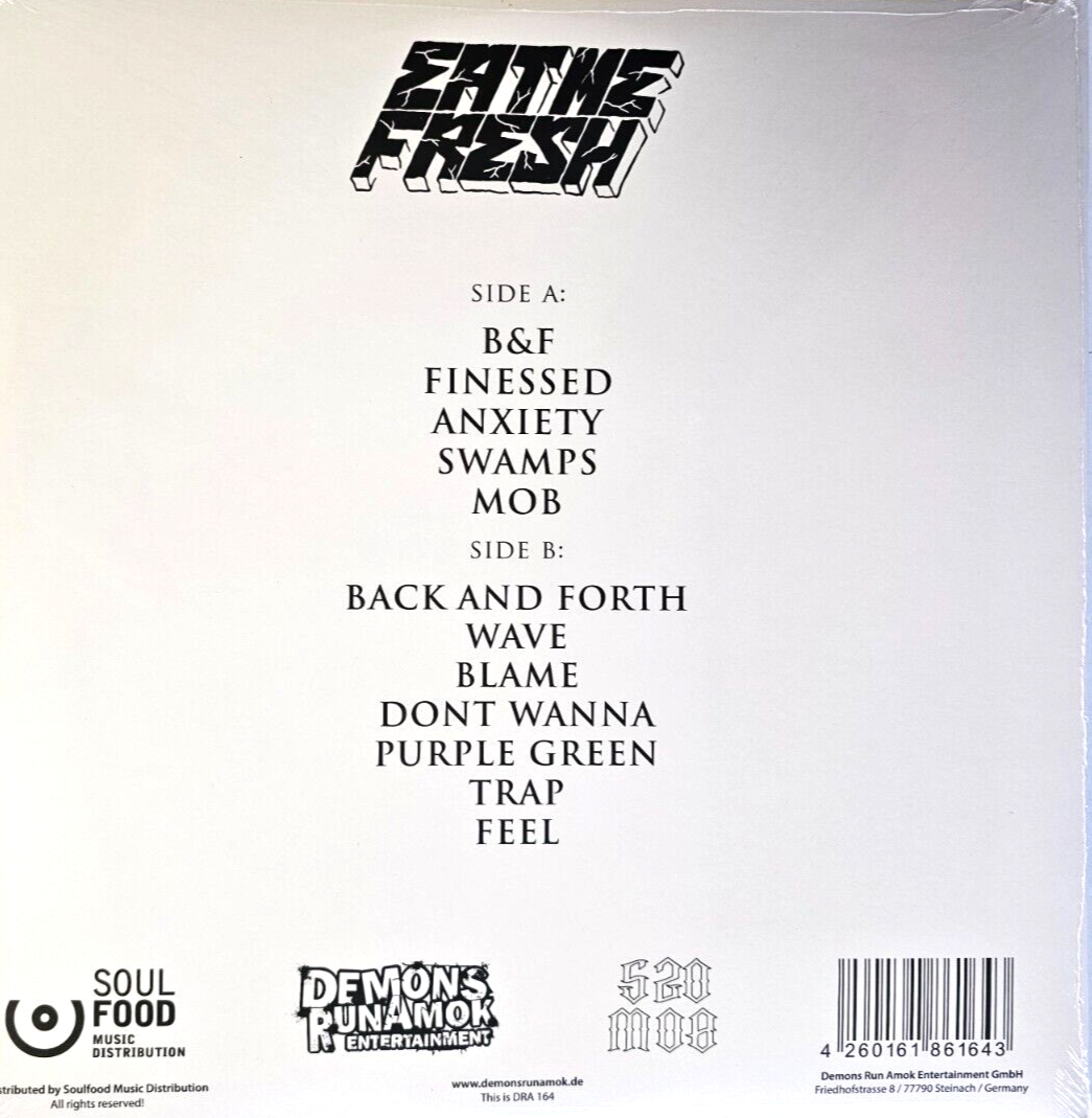 Eat Me Fresh – Mob LP Album vinyl record limited clear hardcore rock new