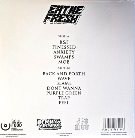 Eat Me Fresh – Mob LP Album vinyl record limited clear hardcore rock new