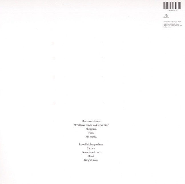 Pet Shop Boys Actually LP Album vinyl record 2018 remastered reissue 180gram