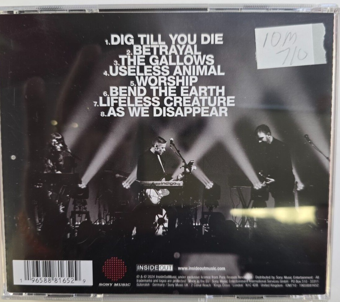 Pure Reason Revolution – Coming Up To Consciousness CD Album 2024 inside on out