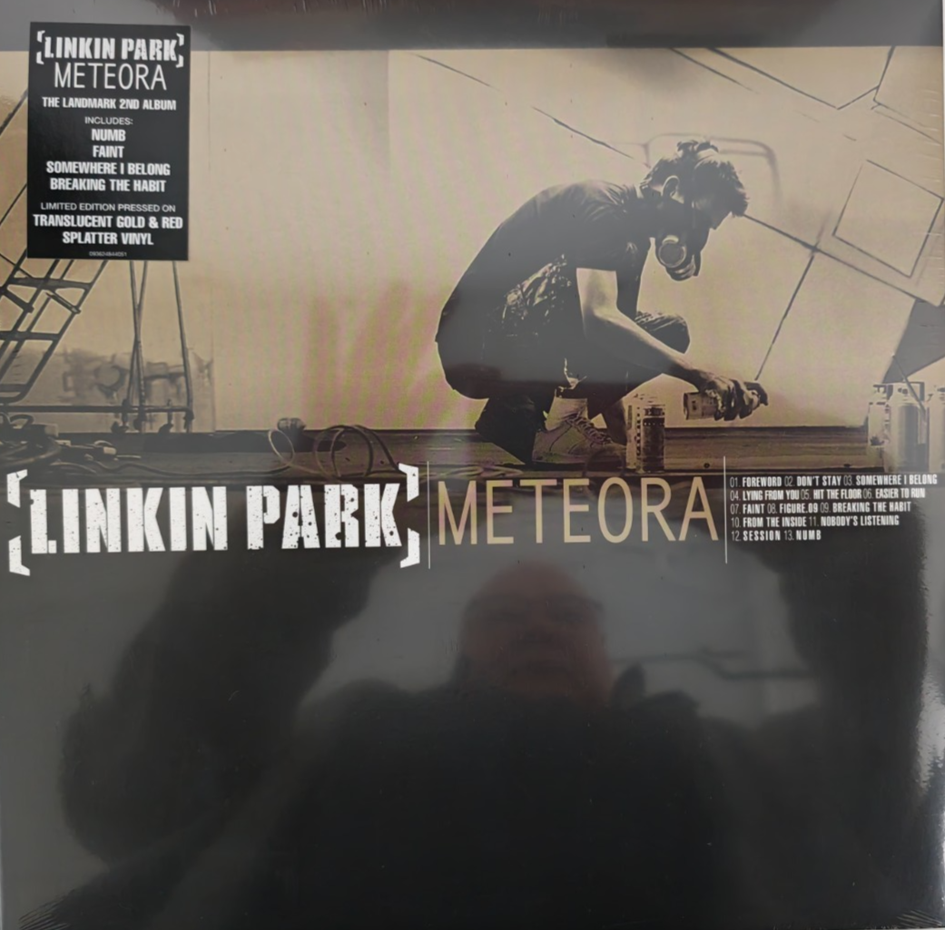 Linkin Park Meteora LP Album vinyl record limited Red Splatter 2024 on  Warner