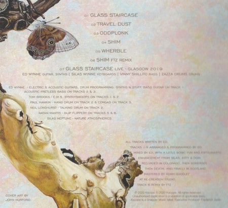 Ed Wynne Shimmer Into Nature CD album in digipak 2020 prog rock on Kscope