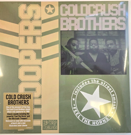 Cold Crush Brothers Troopers LP Album vinyl record 2020 reissue 140gram hip hop