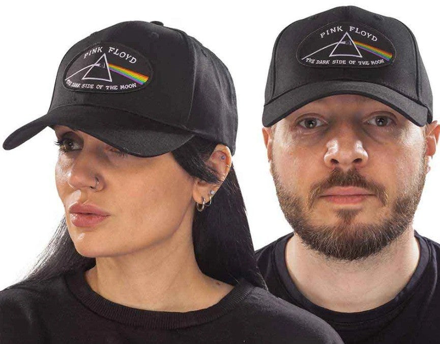 Pink Floyd – Unisex Baseball Cap The Dark Side of the Moon (Black Border) Black