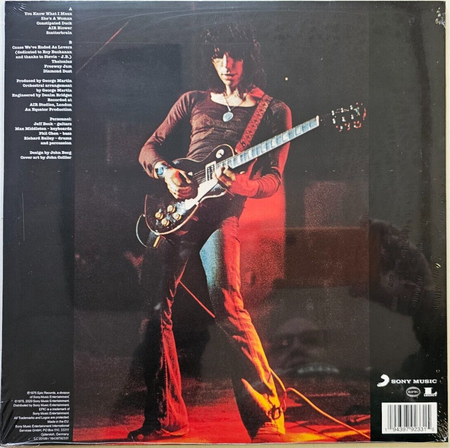 Jeff Beck – Blow By Blow 2020 limited orange LP Album vinyl record reissue