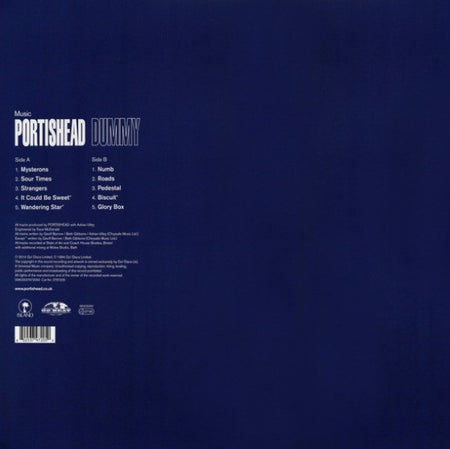 Portishead Dummy LP Album Vinyl record 180gram reissue 20124 in Gatefold sleeve