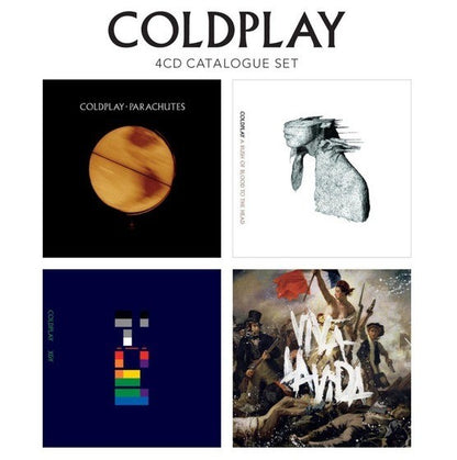 Coldplay 4CD Catalogue Set CD Album limited Edition reissue 2021 on Parlophone