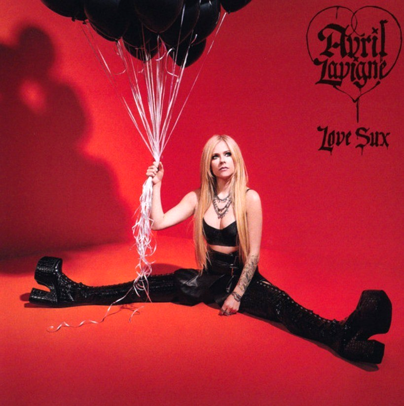 Avril Lavigne Love Sux CD Album on DTA Records 2022 Pop Rock in Jewel Case 