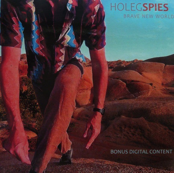 Holeg Spies Brave New World LP Album vinyl 2023 Limited Orange on Liquid Sound