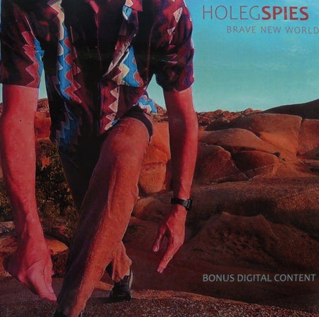Holeg Spies Brave New World LP Album vinyl 2023 Limited Orange on Liquid Sound