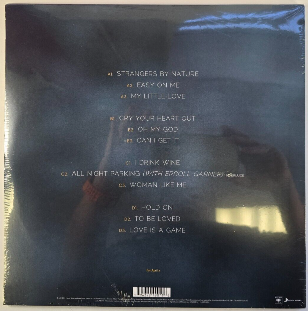 Adele 30 LP Album vinyl record 2 x Limited Clear on Columbia 180gram 2021