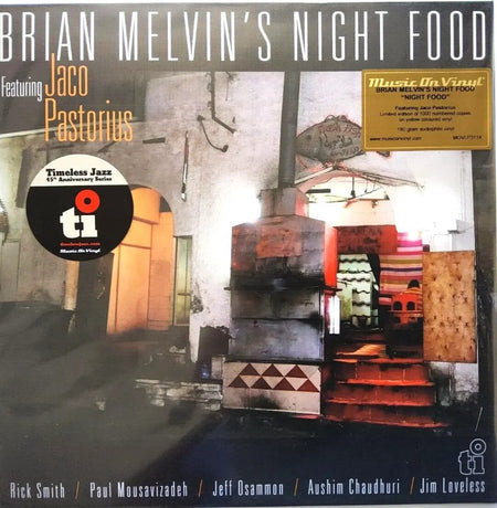 Brian Melvin Feat Jaco Pastorius  Night Food LP album vinyl record limited ED