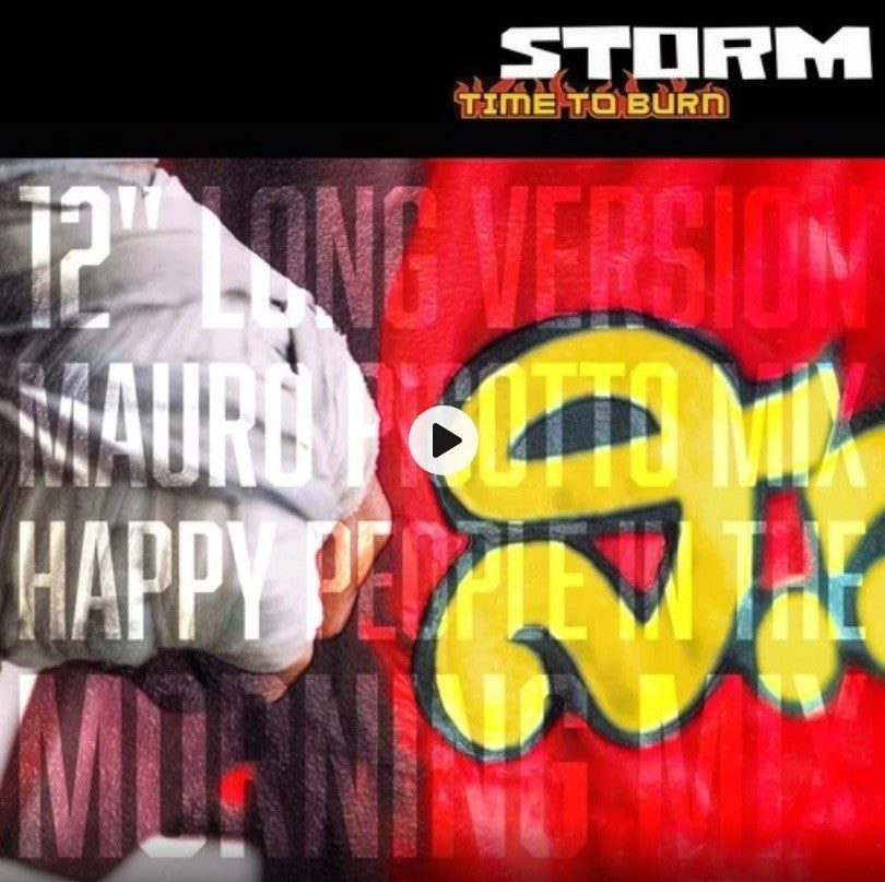 Storm – Time To Burn 12" vinyl record limited yellow remastered reissue 2026