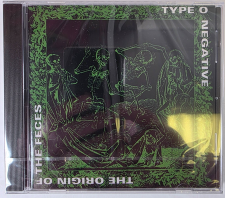 Type O Negative The Origin Of The Feces CD Album Rock on Roadrunner reissue