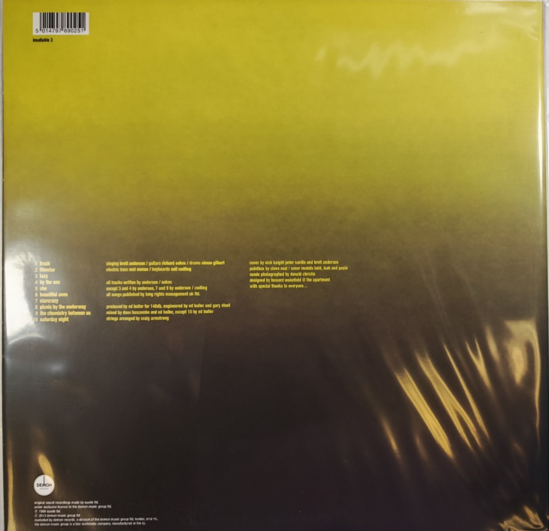 Suede Coming Up LP Album vinyl record 180gram 2014 reissue on Demon