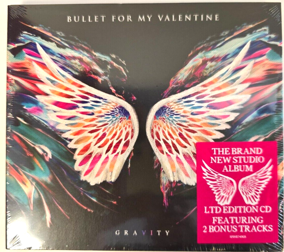 Bullet For My Valentine Gravity CD Album limited edition 2018 in digipak