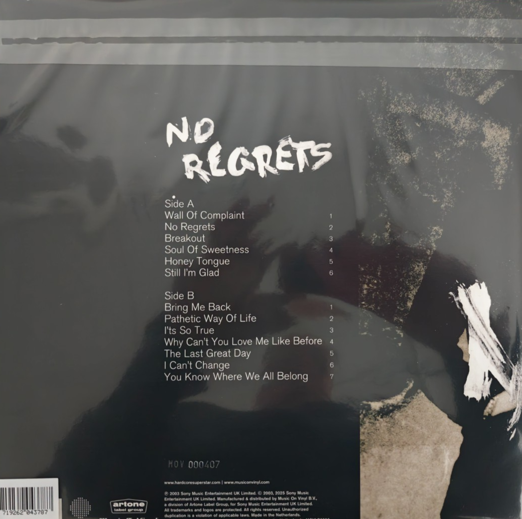 Hardcore Superstar No Regrets LP Album vinyl record limited red numbered 2026