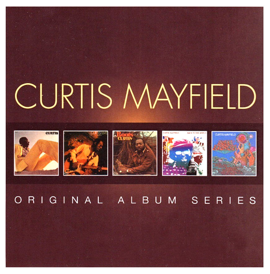 Curtis Mayfield Original Album Classics CD Boxset 5 Disc Set on Rhino 2013