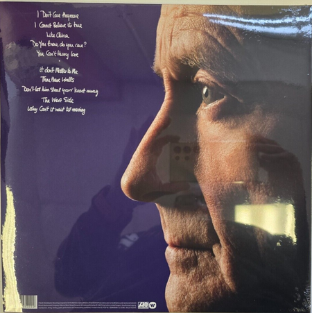 Phil Collins Hello I Must Be Going LP Album vinyl record remastered 180gram 2016