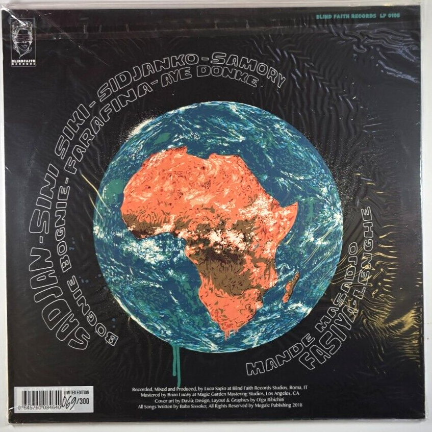 Baba & Djana Sissoko – Fasiya LP Album vinyl record limited orange numbered