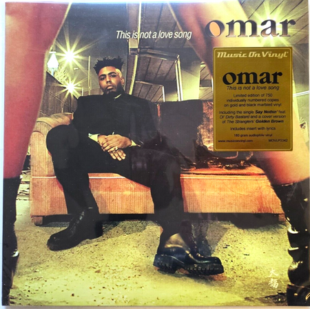 Omar – This Is Not A Love Song Limited gold numbered LP Album vinyl record new