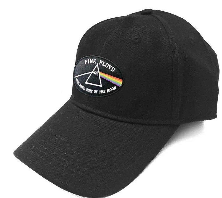 Pink Floyd – Unisex Baseball Cap The Dark Side of the Moon (Black Border) Black