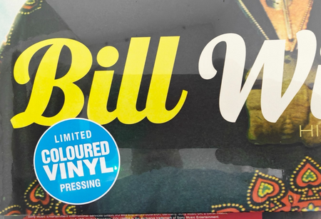 Bill Withers His His Ultimate Collection Album vinyl record Blue compilation