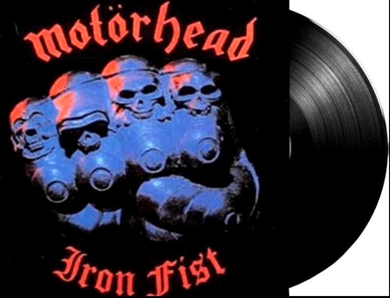 Motorhead Iron Fist LP Album vinyl record 2015 remastered reissue 180g on Bronze