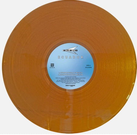 Sash! Feat. Rodriguez Ecuador  12" vinyl limited Orange 2026 reissue