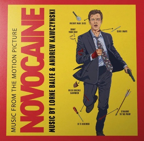 Lorne Balfe & Andrew Kawczynski Novocaine LP Album Vinyl Record coloured 2025