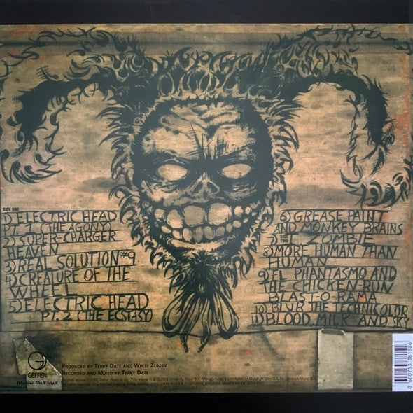 White Zombie Astro-Creep 2000 LP Album vinyl record remastered 2012 reissue 180g