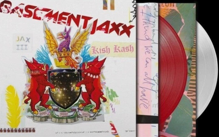 Basement Kish Kash LP Album Vinyl Record Limited  2 x Red & White 2023 reissue