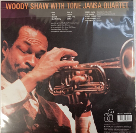 Woody Shaw With Tone Jansa Quartet - Woody Shaw With Tone Jansa vinyl LP Record
