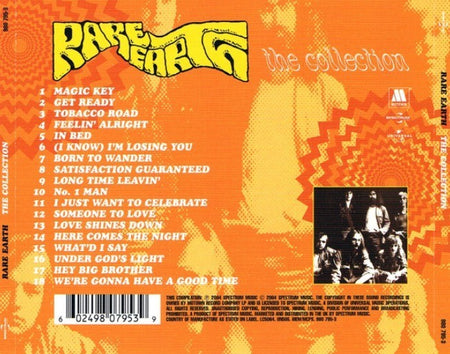 Rare Earth The Collection CD Album 2004 remastered compilation reissue Universal