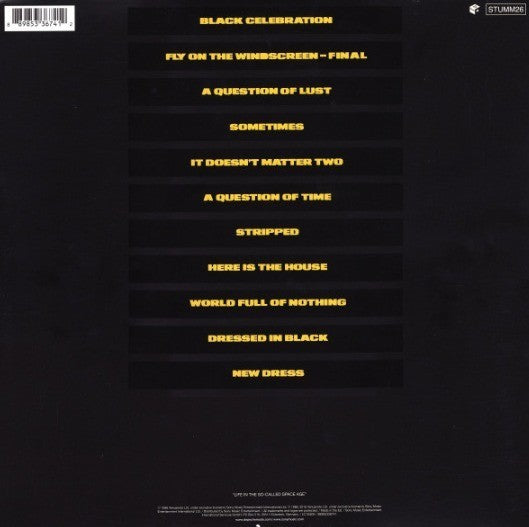 Depeche Mode  Black Celebration LP Album vinyl record 180gram reissue 2016
