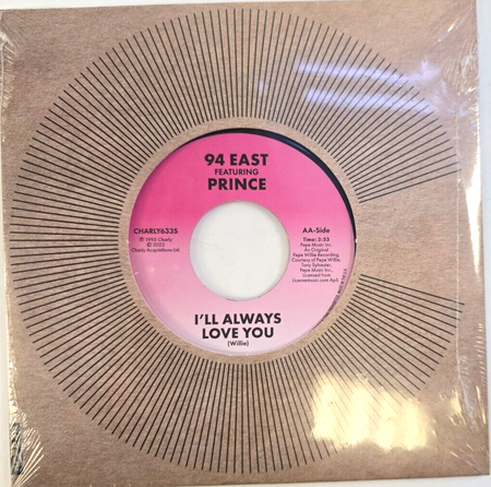 94 East Featuring Prince – If We Don't 7" vinyl record 2022 on Charly soul