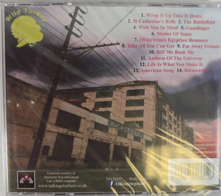 Wild Turkey – Stealer Of Years CD Album 2016  in Jewel Case Remastered reissue