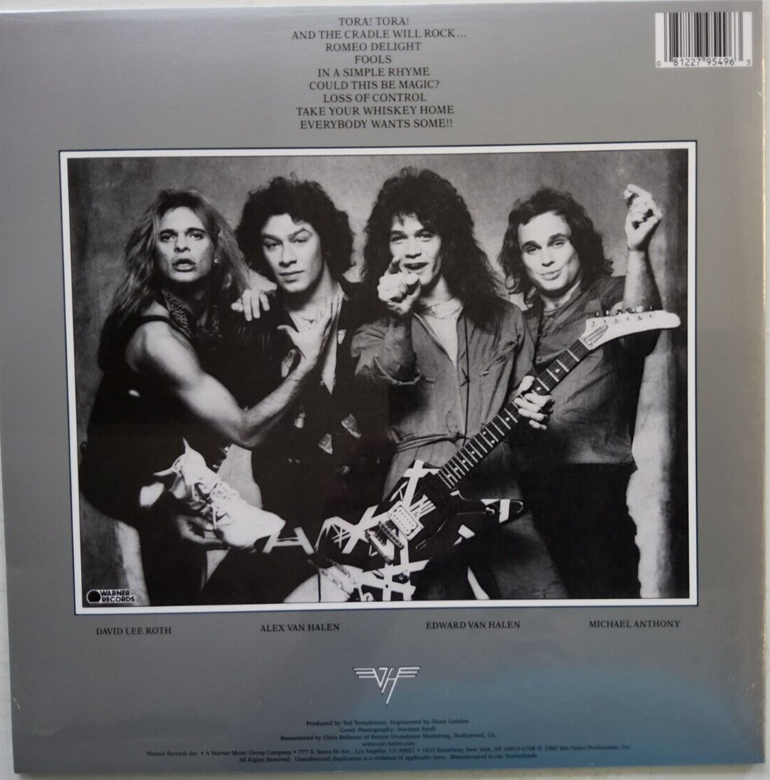 Van Halen - Women And Children First remastered 180g Vinyl LP Album record NEW