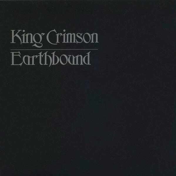 King Crimson Earthbound LP Album vinyl record 2022 reissue prog rock