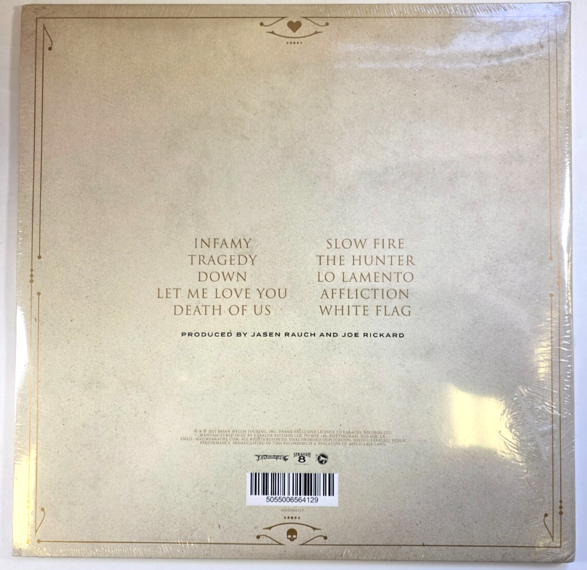 Love And Death Perfectly Preserved  LP Album vinyl record 202l on Earache