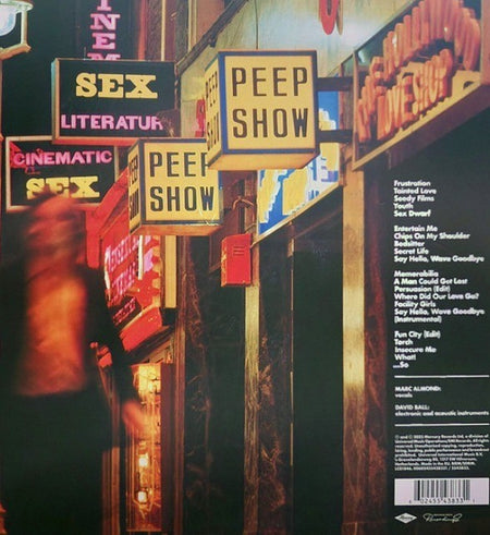 Soft Cell Non-Stop Erotic Cabaret LP Album vinyl record Blue yellow limited 2023