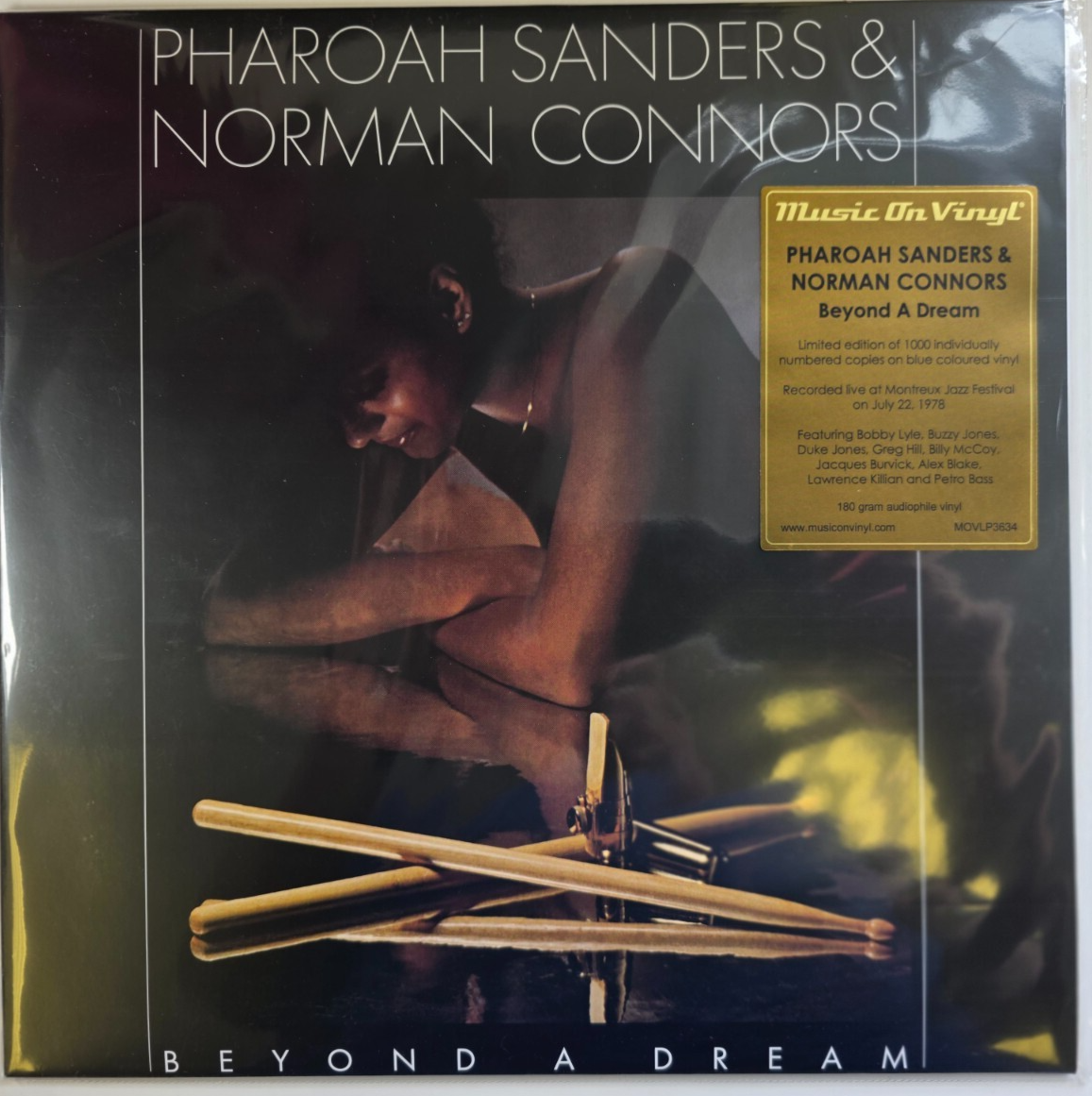 Pharoah Sanders & Norman Connors Beyond A Dream LP Album vinyl record Blue 2025