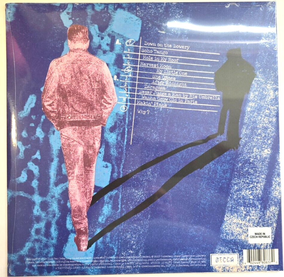 Damian Lewis  Mission Creep LP Album vinyl record limited blue clear  2023