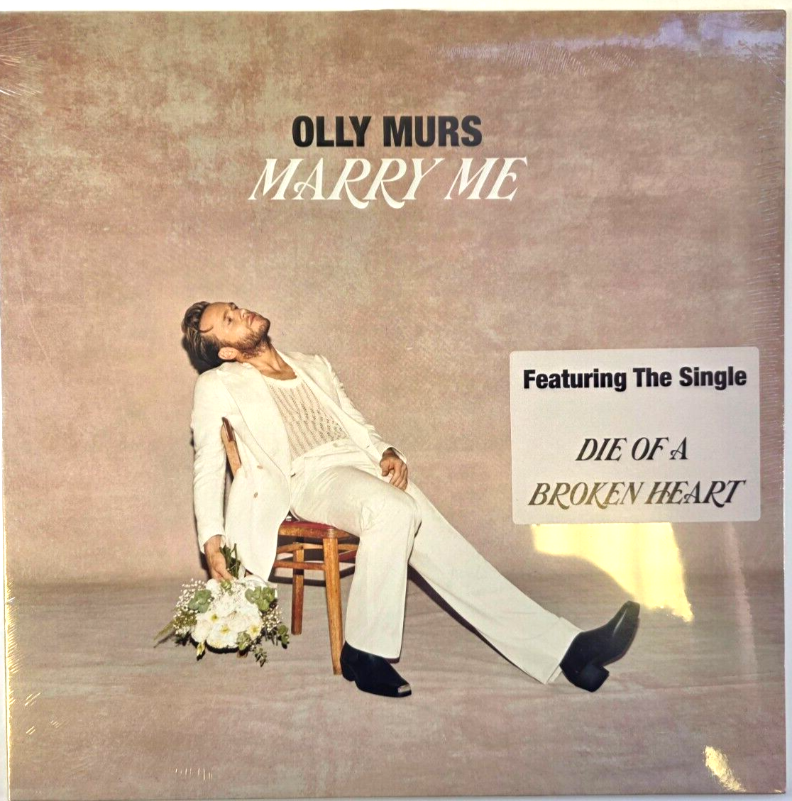 Olly Murs Marry Me LP Album vinyl record New X Factor Pop europop 2022
