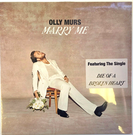 Olly Murs Marry Me LP Album vinyl record New X Factor Pop europop 2022